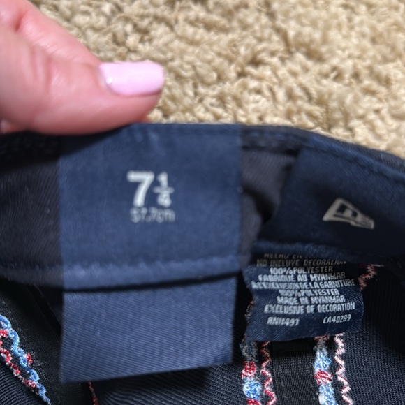 NWT Kith New Era Yankees Floral Frame 59Fifty Fitted Hat Cap Navy Blue - Picture 7 of 10